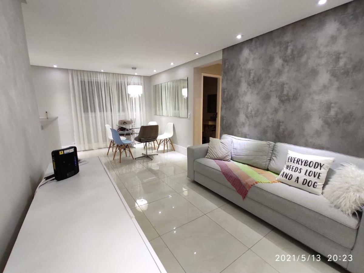 Apto Novo, 2 Quartos, Quadra Praia Em Santos. Apartment Сантос Екстериор снимка